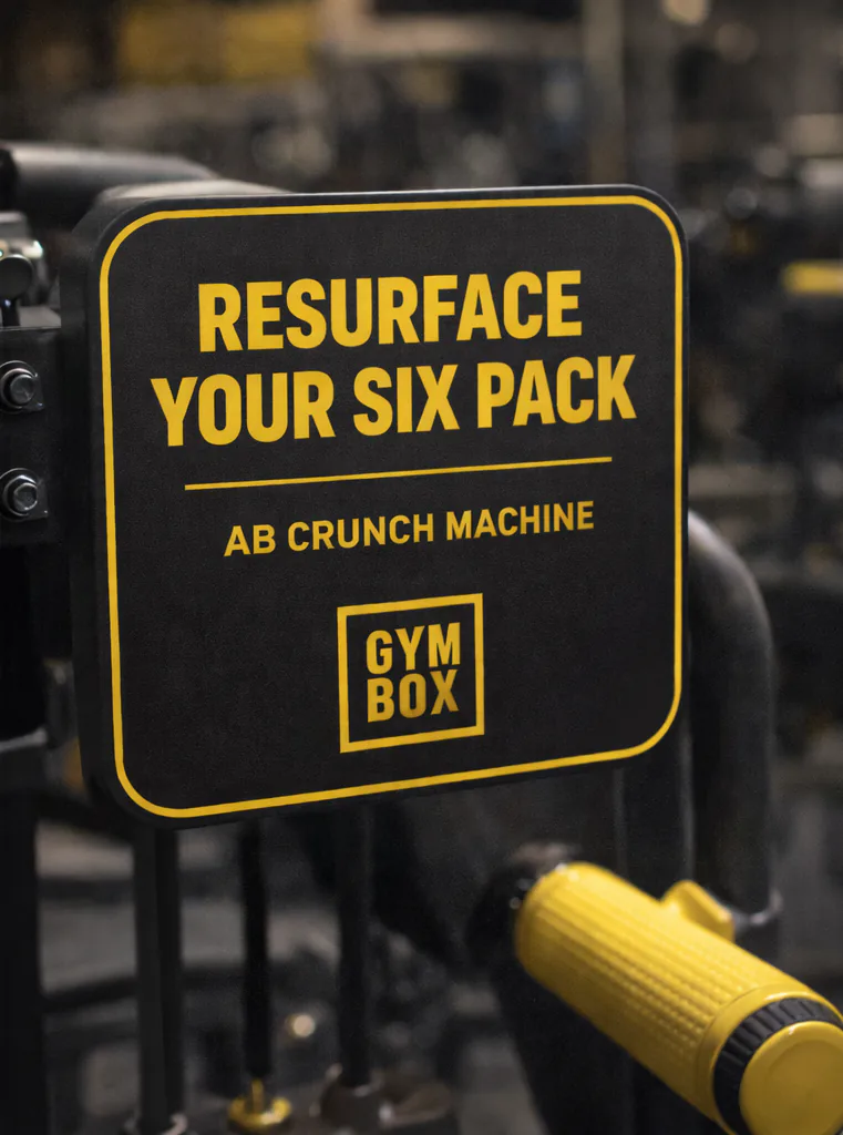 Gymbox machine sign