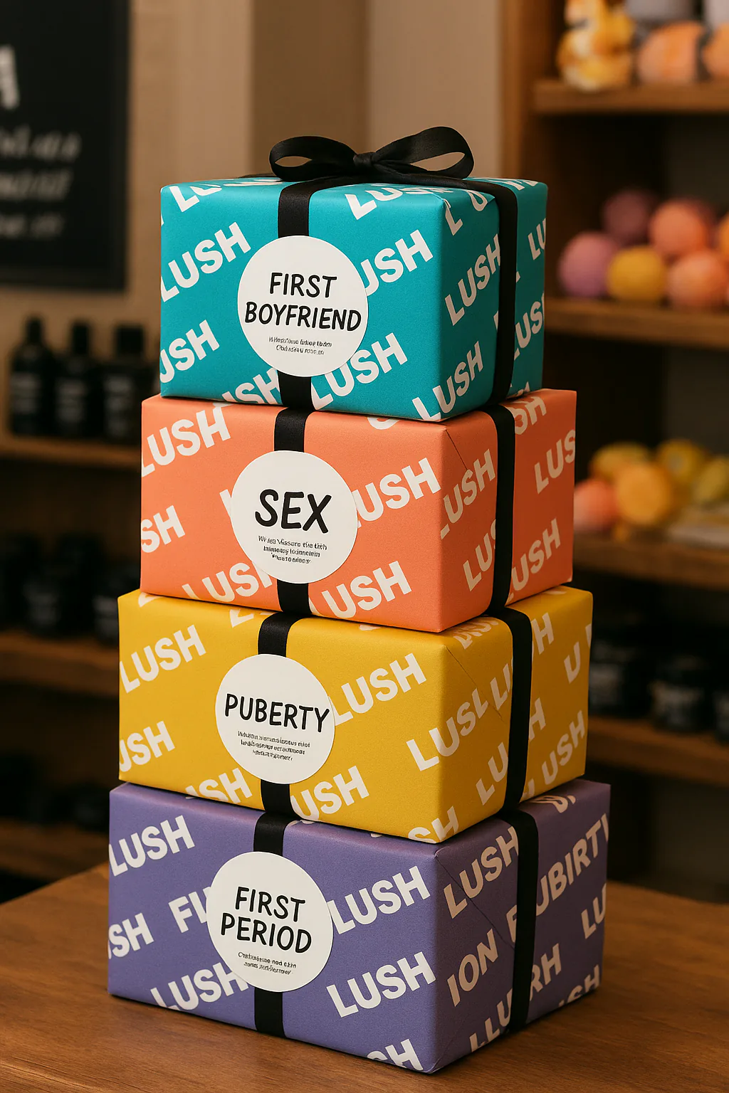 Lush First Boyfriend gift box